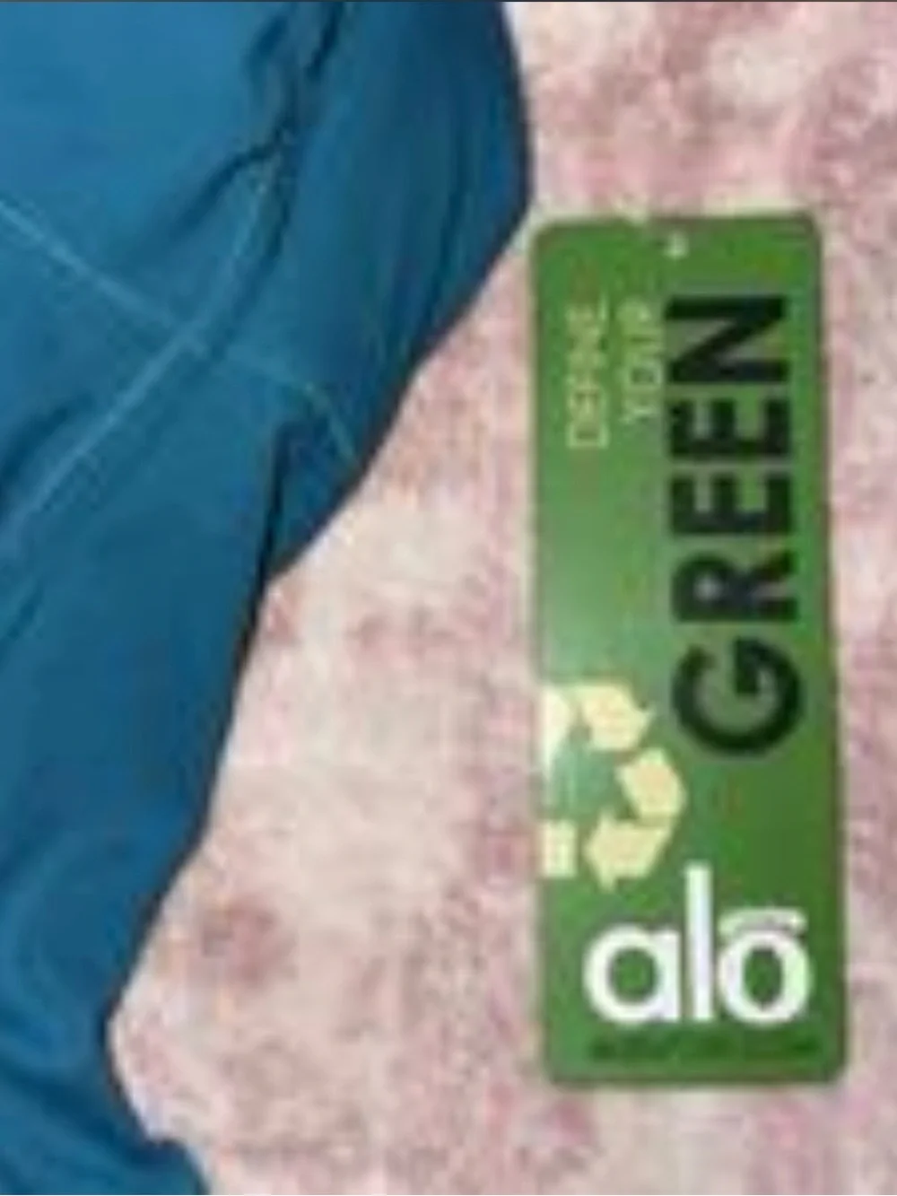 ALO Yoga Teal Blue Performance Tank